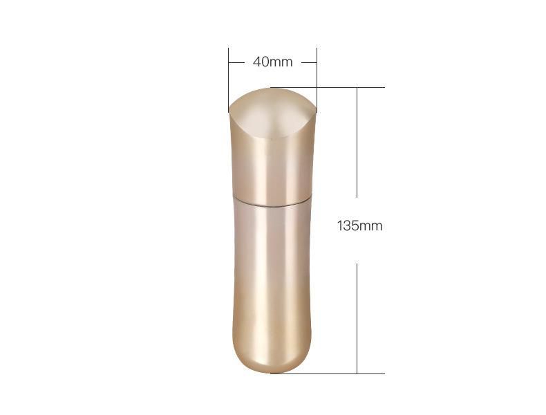 40ml Gold Luxury Empty Plastic Lotion Bottle for Skin Care Cream