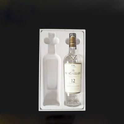 Custom Plastic Flocking Inserts Tray for Wine Bottle