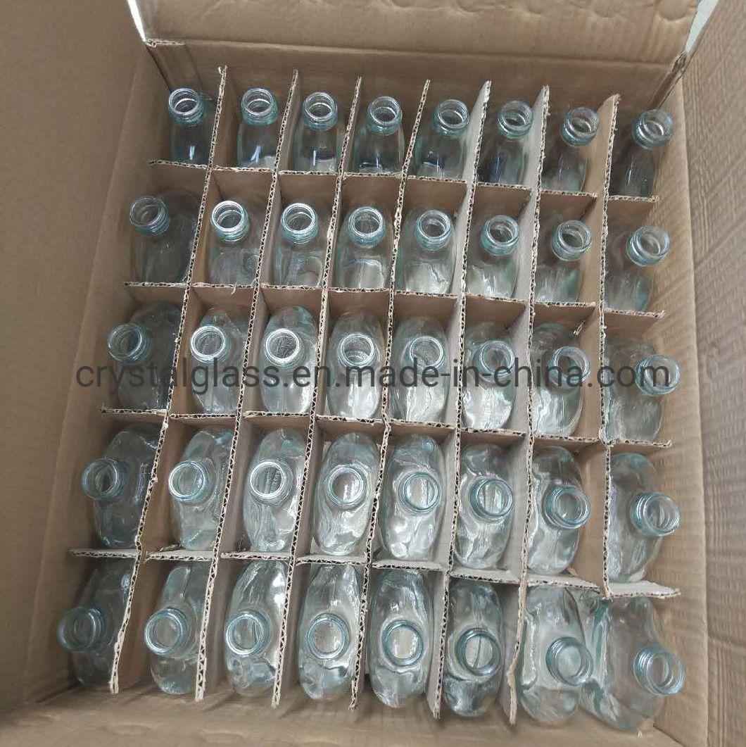 50ml 100ml 200ml 250ml 350ml 500ml Customized Flat Flask Milk Glass Drinks Bottle Juice Cold-Brew Coffee Glass Bottle