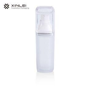 50ml Clear Square Shape Makeup Cosmetic Containers with High Efficiency