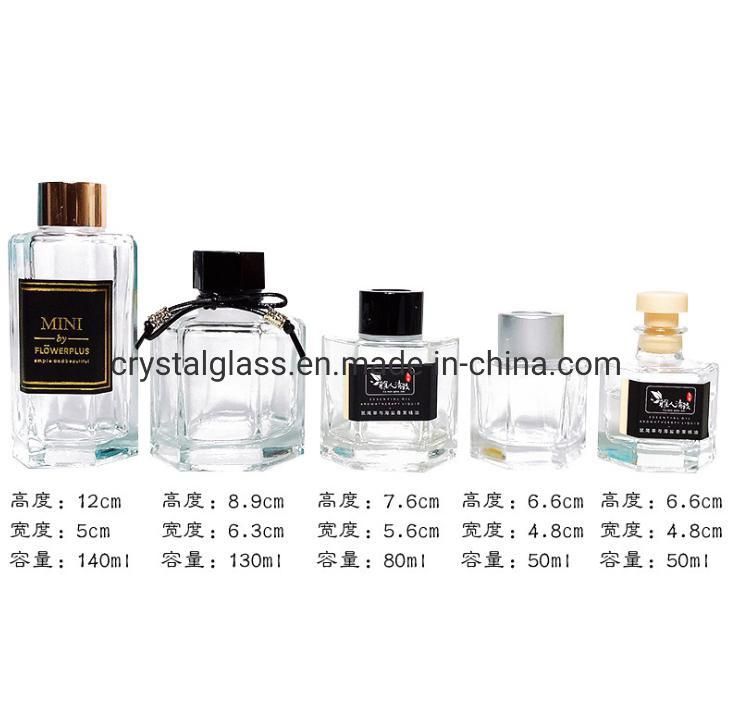 Reed Diffuser Glass Cosmetic Bottles Perfume Bottle