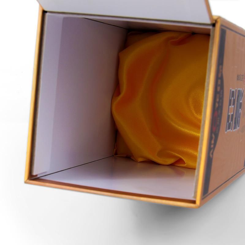 Firstsail Handmade Custom Luxury Corrugated Cardboard Paper Packing Gift Wine Glass Box