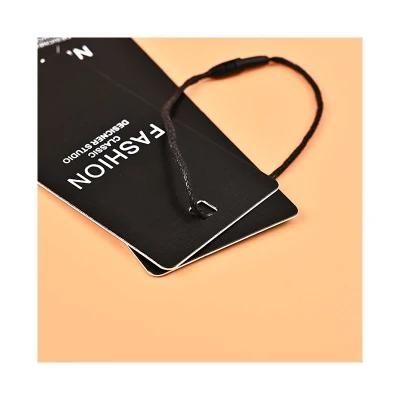 Custom High - Grade Embossed Card Hanging Tag for Women Clothing