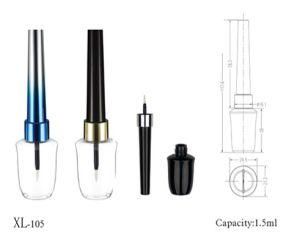 Luxury Makeup Packaging Magnetic Matte Mascara Plastic Tube for Makeup