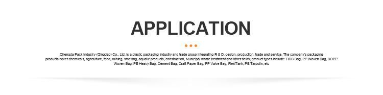 100% New Material 1 Ton 1.5 Ton PP Bulk Bag