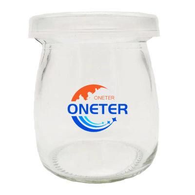 Factory Direct Pudding Jar Beverage Glass Bottle with Twist off Metal Cap