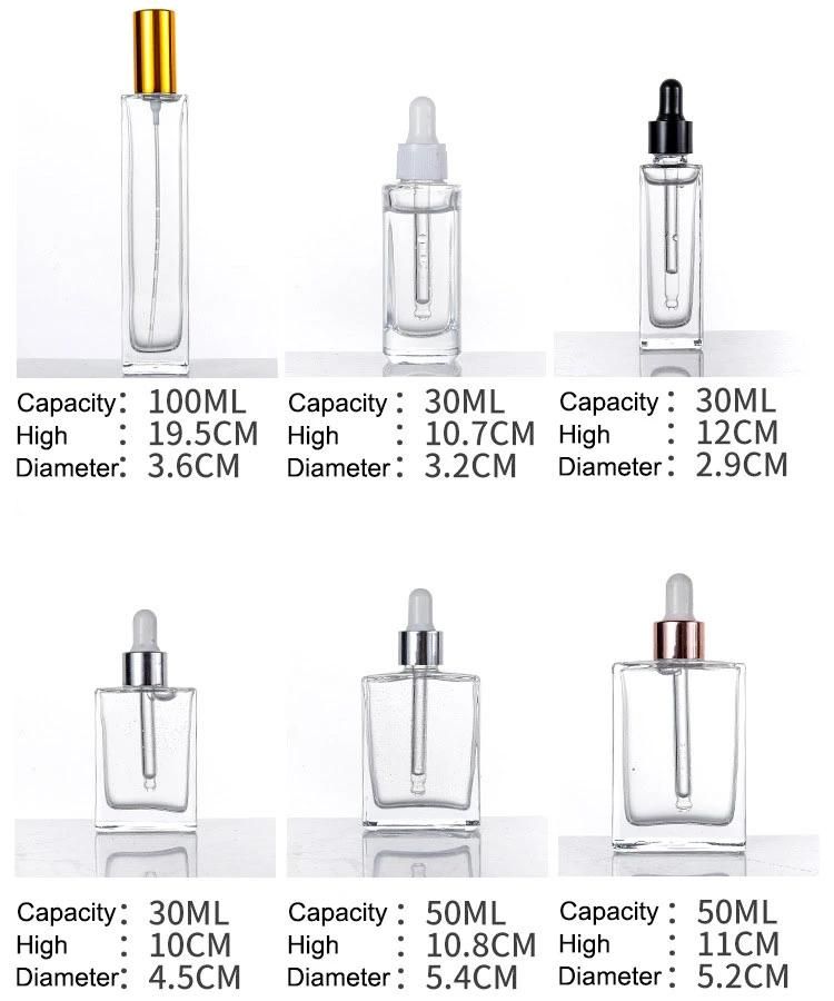 Customized Cosmetic Package Mist Sprayer Bottle Perfume Pumps Bottle