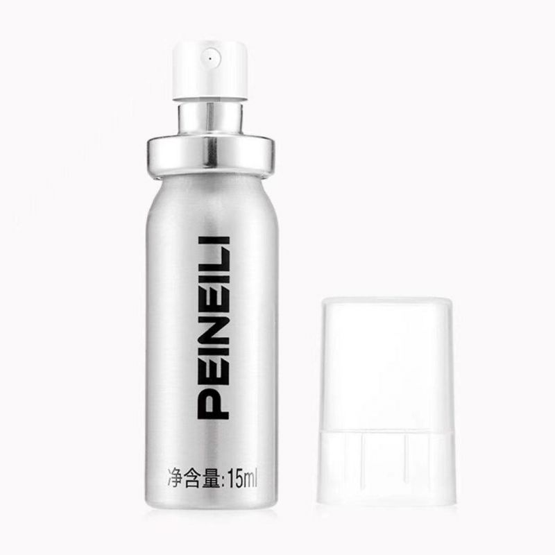 15ml Medical Sexual Spray Bottle Printed Aluminum Aerosol Spray Bottle with Pump Sprayer and Lids