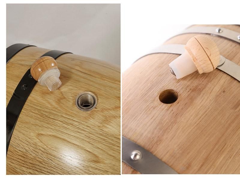 30L Wooden Wine Barrel Wooden Box Beer Keg