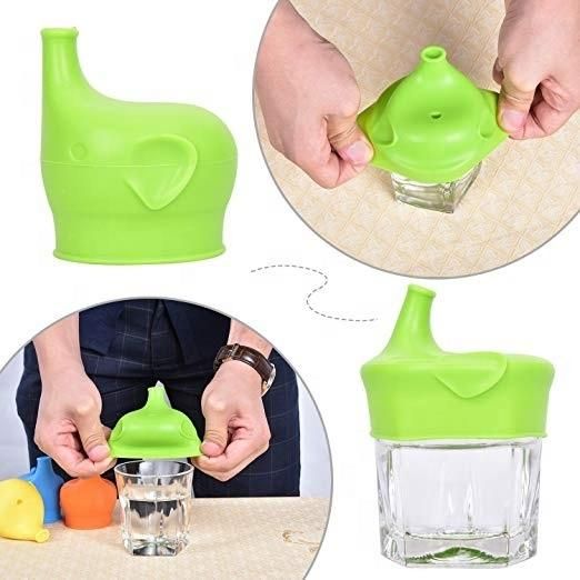 Silicone Seal Sippy Spout Water Bottle Cover Cap