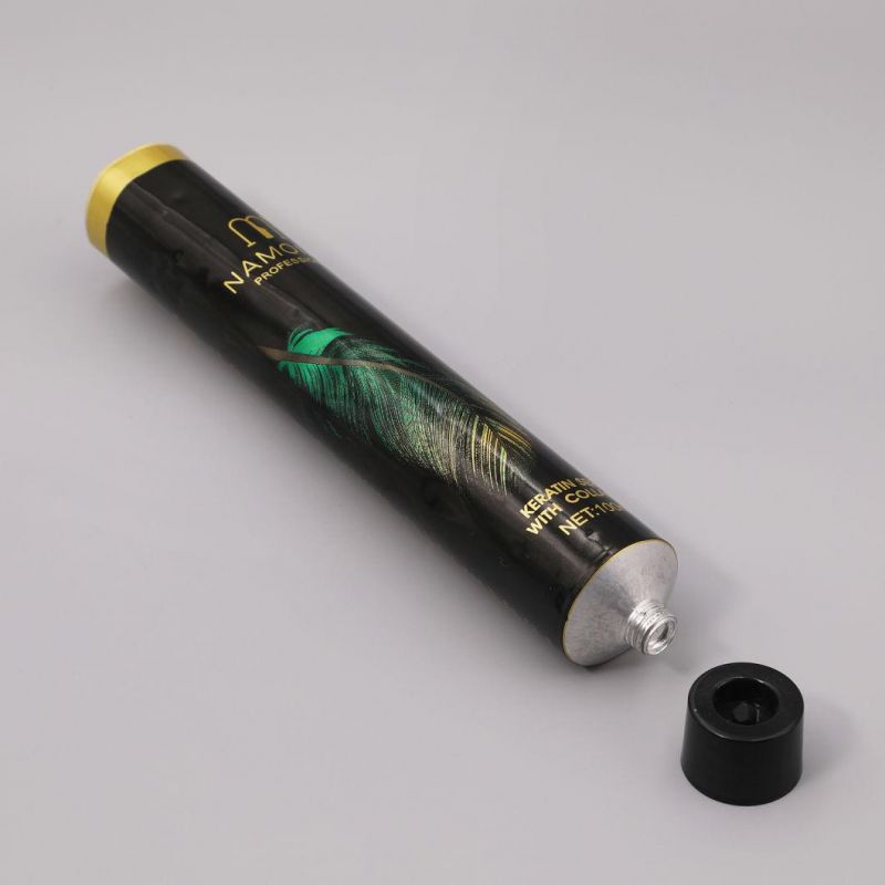 Custom Logo 200ml Empty Squeeze Tube Cosmetic Aluminium Collapsible Tube