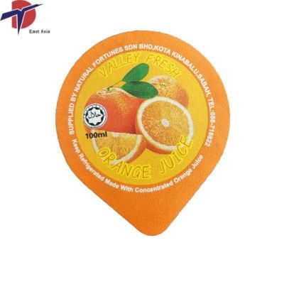 Aluminum Foil Lids for Sealing Plastic Cup From China