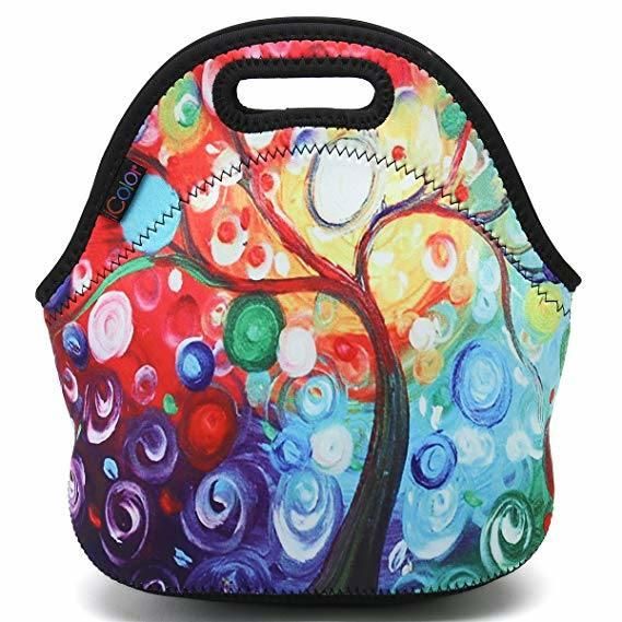 Insulated Handbag Neoprene Lunch Bag Tote