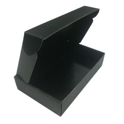 Custom Black Clothes T-Shirt Packaging Boxes with Logo
