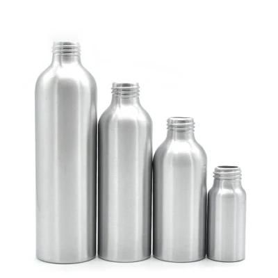 White Pump Aluminum Cosmetic Dispenser Mist Spray Bottle