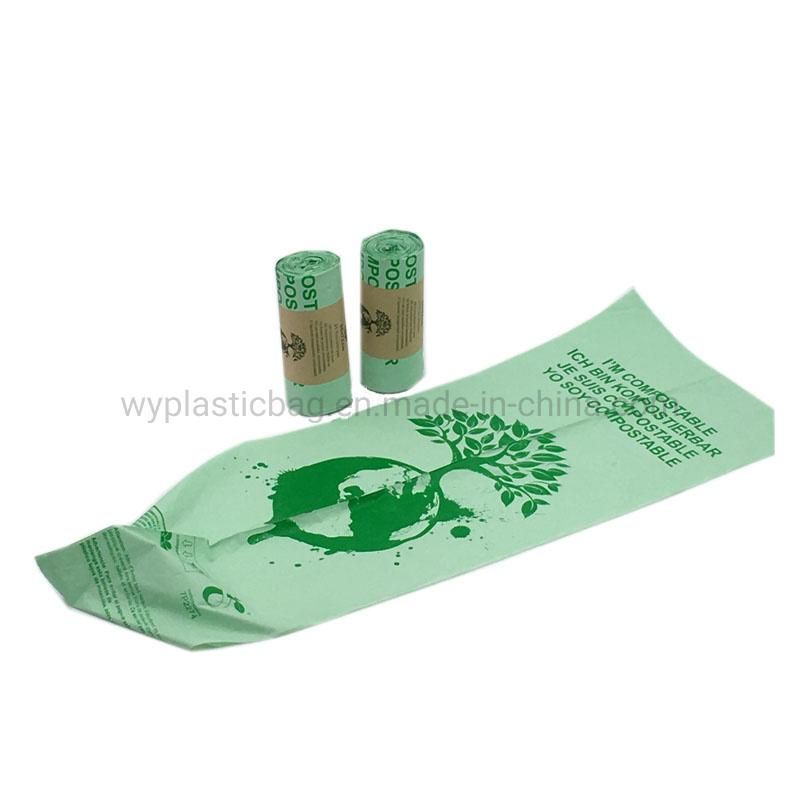 Eco-Friendly Disposable HDPE/LDPE/PE Plastic Garbage Bag with Bpi/D2w