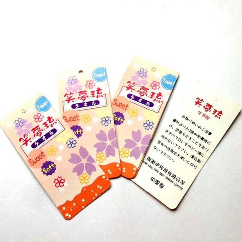 Paper Clothing Label Garment Fashion Hang Tag