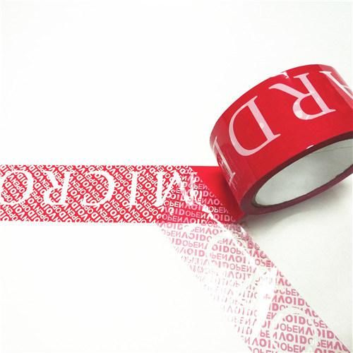 Void Security Tape Void Security Tape Tamper Evident Tape Materials