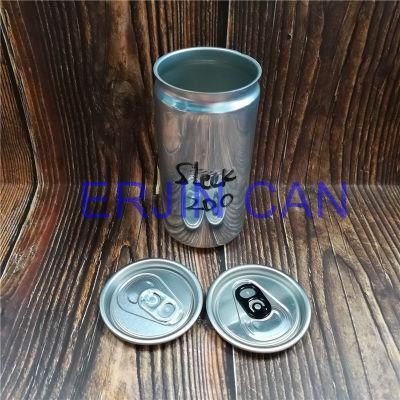 Energy Drink Can Slick Sleek 200ml 6.7oz 6.8oz Ounce Empty Aluminum Mini Can with Easy Open End 202 for Soft Drink
