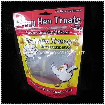 Moisture-Proof Custom Printed Plastic Side Gusset Pet Food Stand up Packing Bag