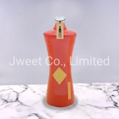 Custom Empty Paint Colors Tequila Bottle 750ml Glass Tequila Bottle