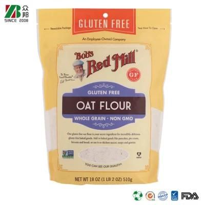 ZB Packaging Food Grade Plastic Cereal Packaging Bag