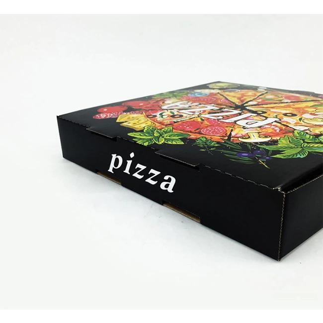 Factory Wholesale Custom Food Packaging Paper Pizza Box