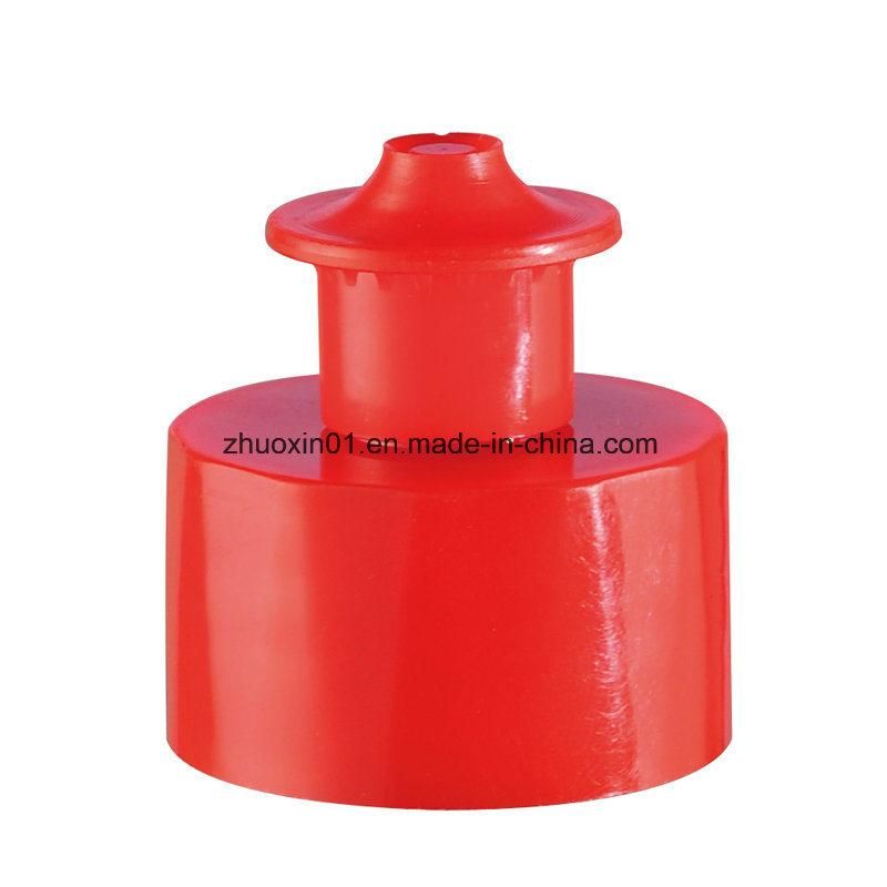 Plastic Pull Push Cap