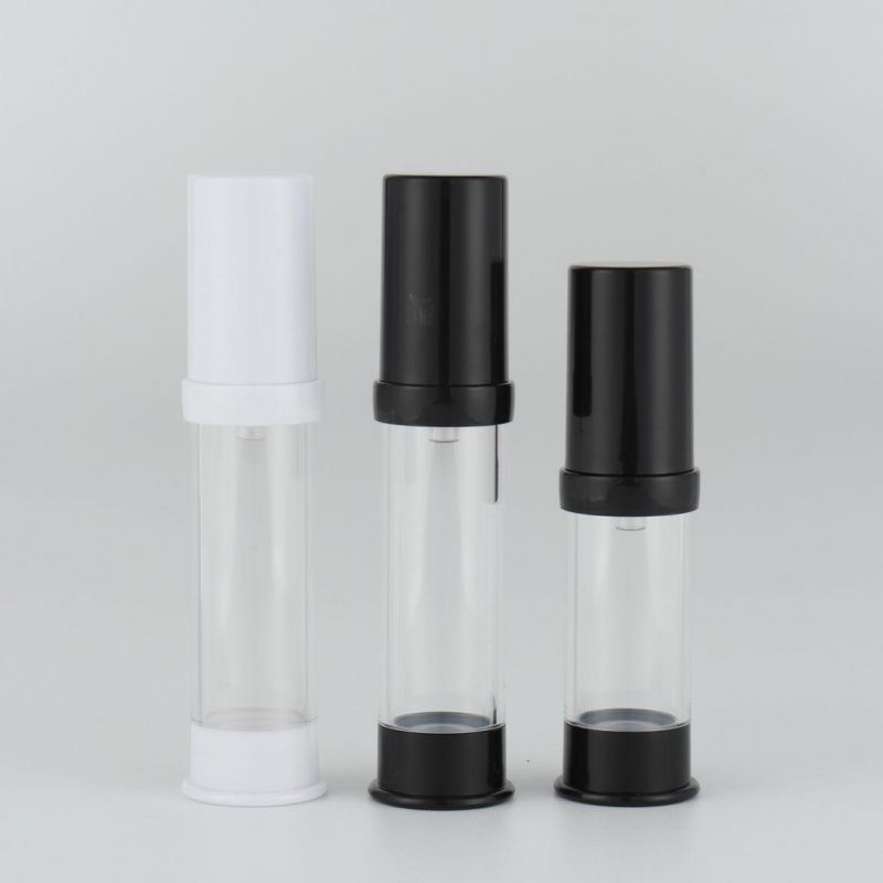 Ready to Ship 5ml 10ml Mini Atomizer White Head Mist Airless Spray Bottle Packaging Cosmetic Airless Pump Bottle