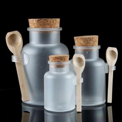 Plastic Container 500g ABS Round Bath Salt Bottle
