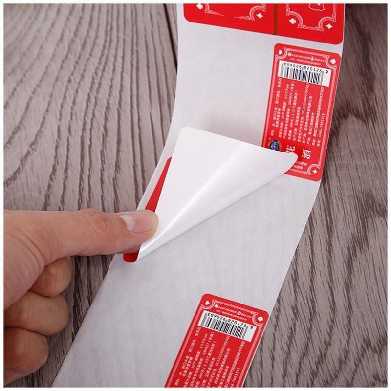 Factory Wholesale Stickers Roll Label Printing Custom Water Bottle Labels