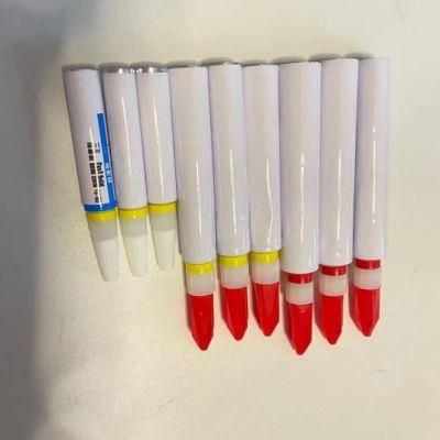 100% Recyclable Aluminum Squeeze Tubes for Glues, Adhesives, Paints with Long Nozzle