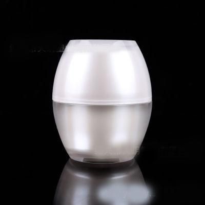 in Stock Ready to Ship Hot Sales 50g Skincare Packaging Fashion Empty Acrylic Jar for Skin Care Containers