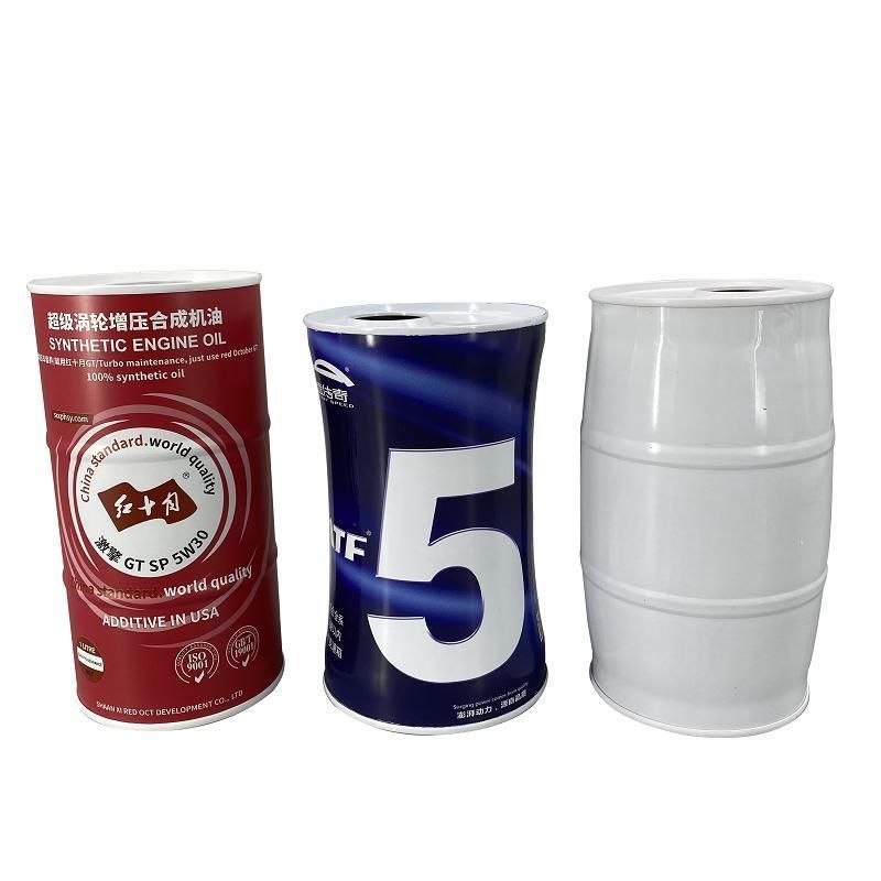 Gallon Metal Tin Can with Plastic Handle