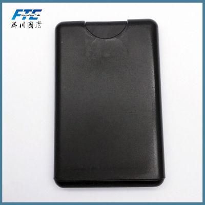 20ml Square PP Credit Card Black Perfume Bottle