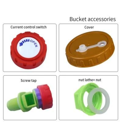 Customized 20L HDPE Outdoor Plastic Water / Liquid Container with Washing Bottle with Water Tap
