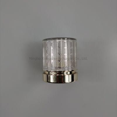 50g Cosmetic Round Gold Acrylic Jar Container / Elegant Empty Cream Jars with Gold Lid