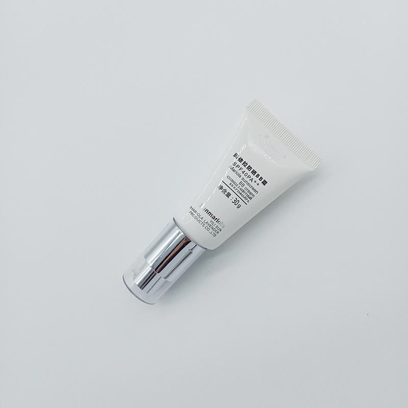 Customized Plastic Tubes Cosmetic Foundation Bb Cream Airless Tube