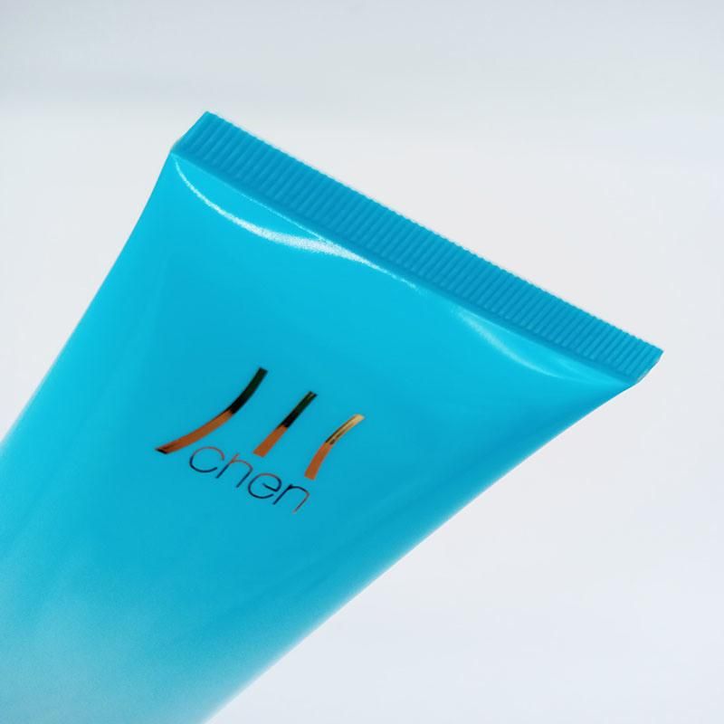 Cosmetic Cream Packaging Hand Cream Tube with Sliver Screw Cover