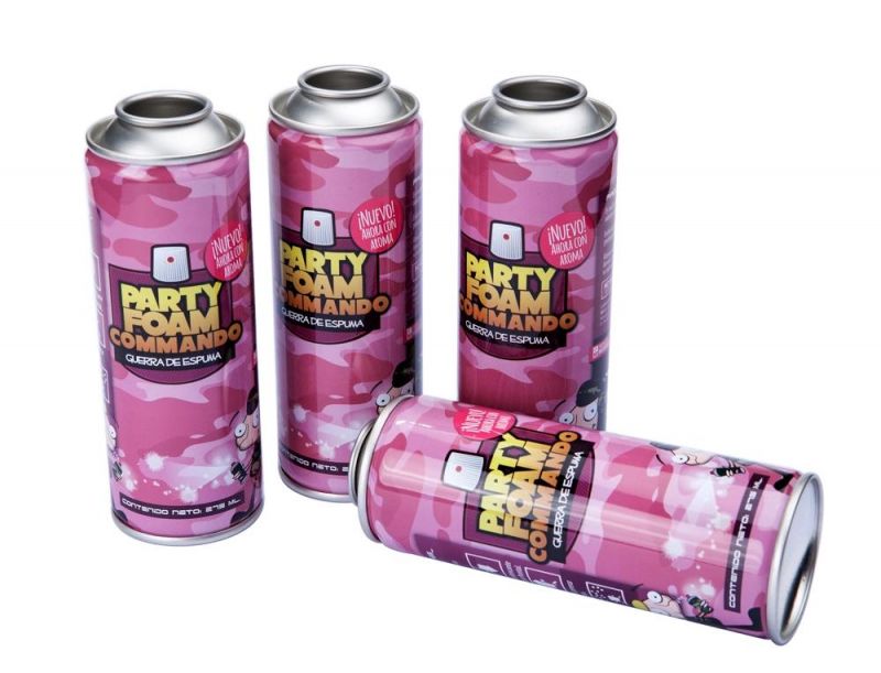 Different Type of Tin Container Aerosol Can for Sale with Caps