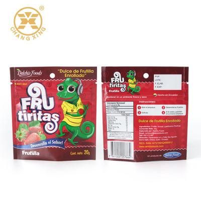 Eco-Friendly Custom Stand-up Plastic Food Packaging Pouch Candy Pack Bag