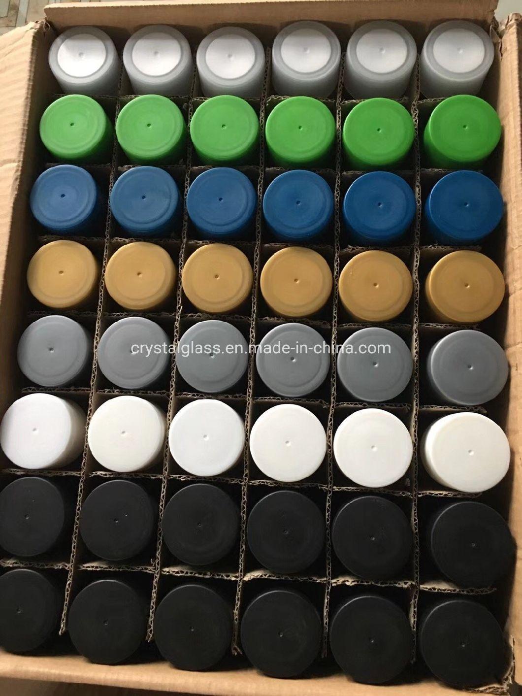 Reusable Glass Portable Water Bottle with Cap 550ml