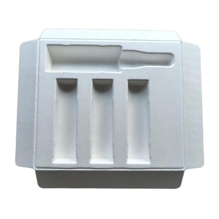 Recycled Sugarcane Paper Pulp Mould Tray for Gift Box