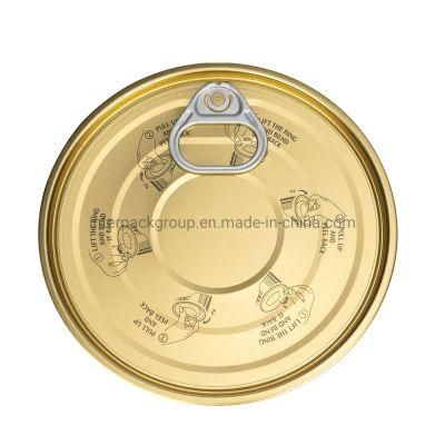 300# Easy Open Lid for Food Tin Can Packing
