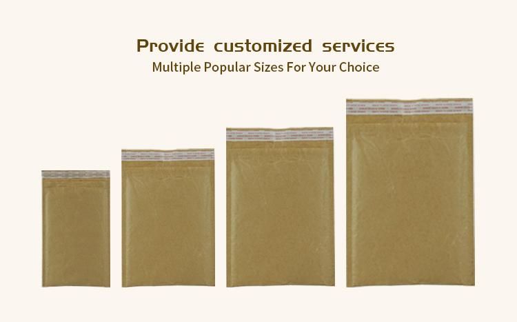 Custom Plastic Envelope Padded Postal Courier Bags Custom Logo Mailing Bags Bubble Mailer