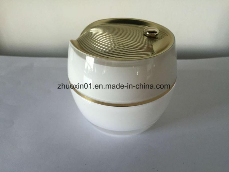 15g High-End Acrylic Cream Jar for Cosmetic Packaging