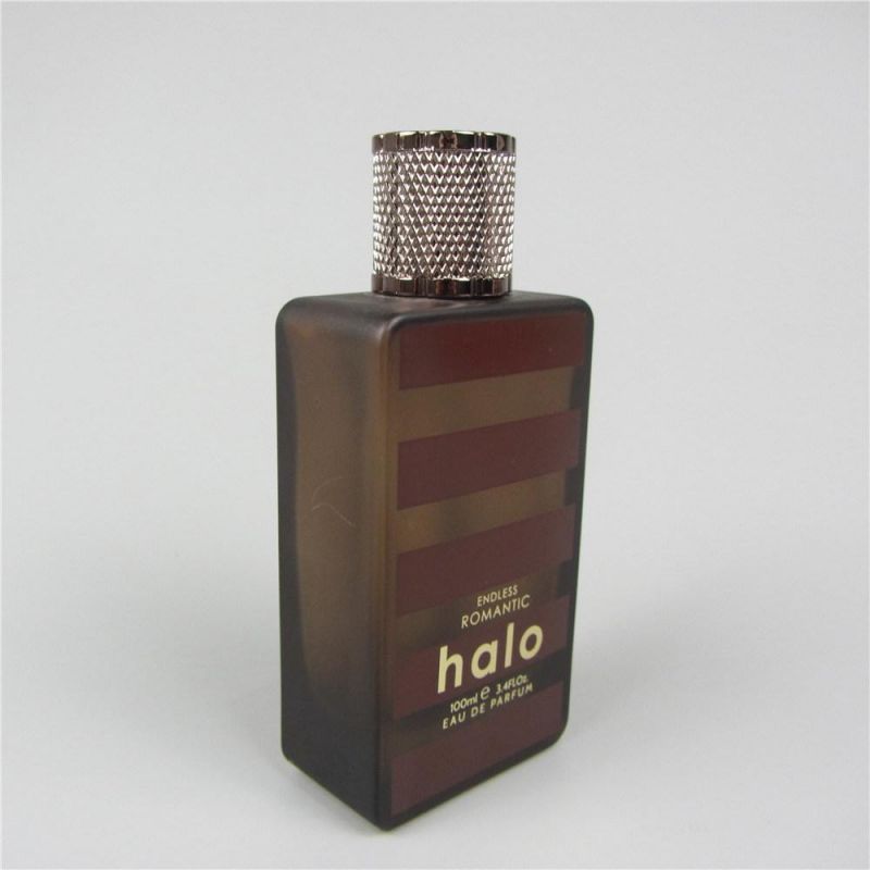 30ml 50ml 100ml Square Glass Luxurious Perfume Bottle