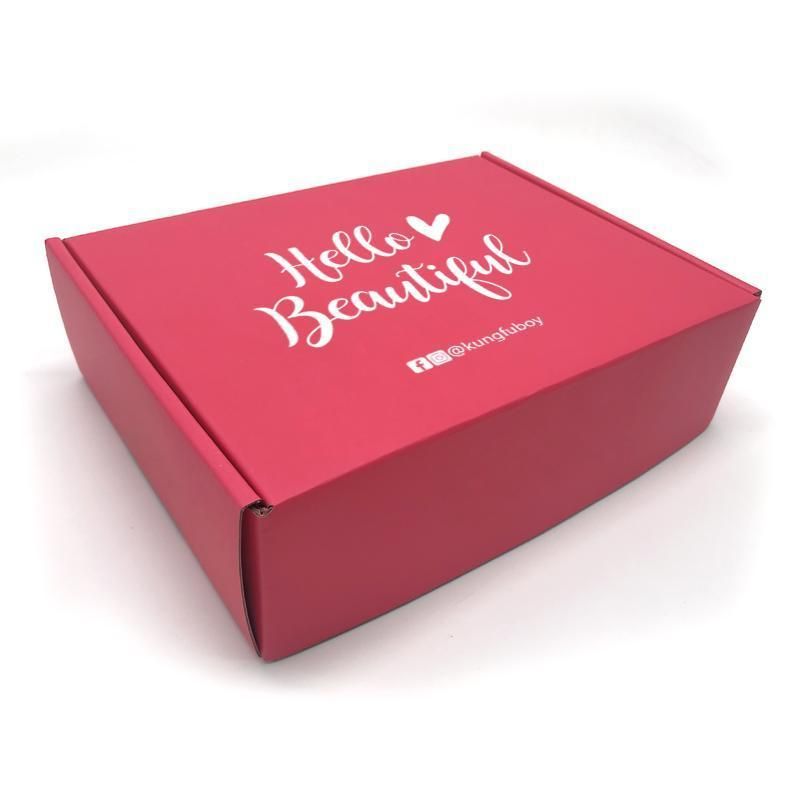 Custom Printed Tuck Top Mailer Corrugated Cardboard Paper Gift Packaging Shipping Box for Monthly Subscription Box