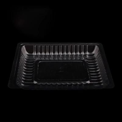 Disposable Plastic Vegetable Trays Transparent Pet Vegetable Fruit Container Packing tray