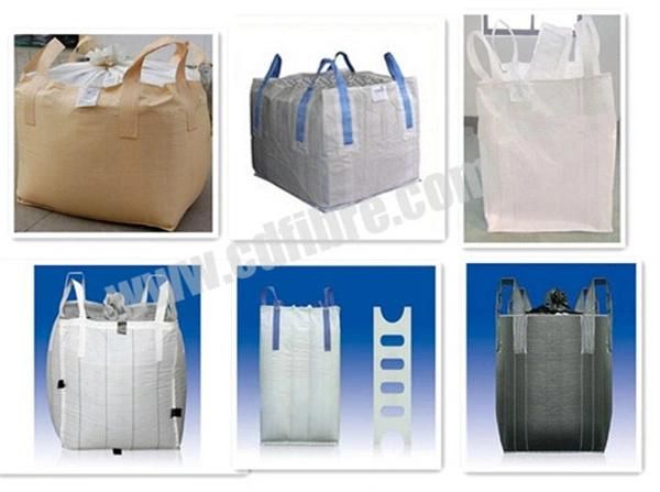 Green Open or Spout Top FIBC Big Jumbo Ton Bag